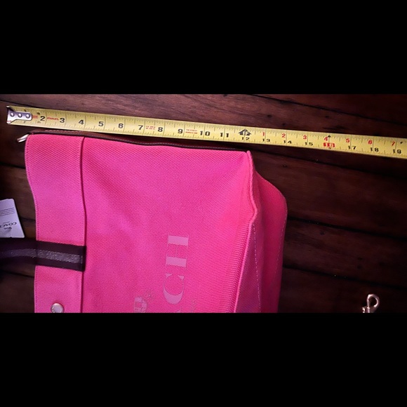 NWT! Coach XXL Pink tote 5 set/final price drop!!!!! FIRM - Picture 3 of 16